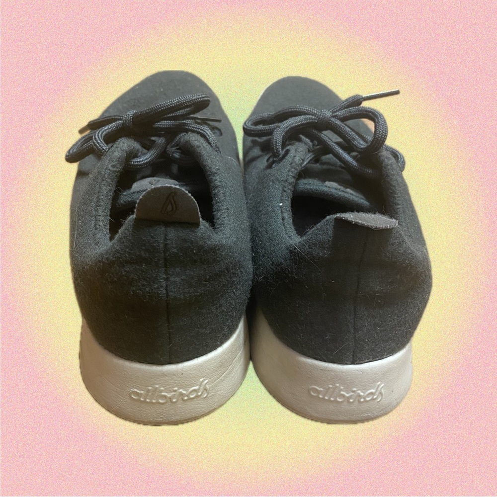 Allbirds Dark Grey Wool Runner Sneakers US Sz 8 🩶 - Picture 3 of 3